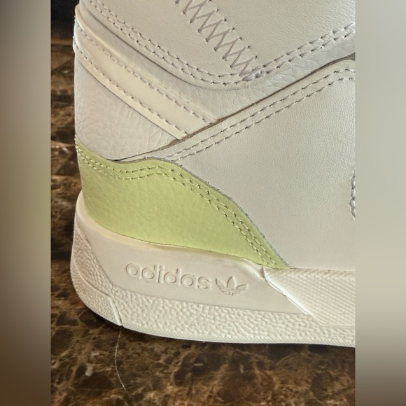 Adidas. Wmns Drop Step XL \'White Almost Lime\'. Size 5.5.